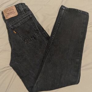 Vintage Youth Orange Tag Levi 550 Relaxed Fit Student 26x28